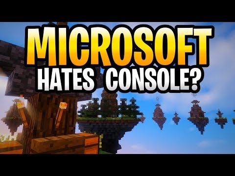 Microsoft Hates Console Edition Minecraft? PS3, PS4, Xbox One, Xbox 360 & Wii U