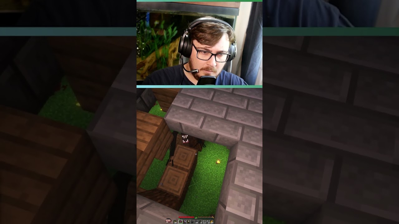 Minecraft Horror Mods are too scary 🙂‍↕️ #minecraft #trending #gaming