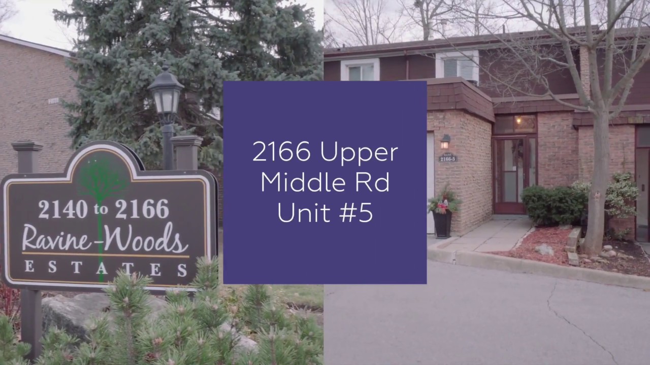 2166 Upper Middle Road 5, Burlington Ontario Real Estate & Homes YouTube
