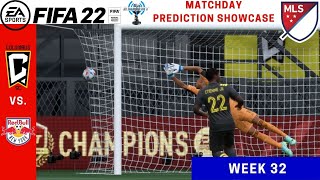 FIFA '22 | MLS Matchday Prediction Showcase | Columbus Crew SC vs. NY Red Bulls