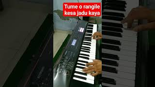 Tune O Rangeele Kaisa Jadu Kiya keyboard piano shorts