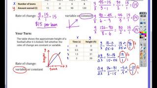 NOTES Lesson 3 2 Rate of Change and Slope