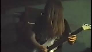 Napalm Death - Bill Steer's Guitar Solo. (Live in Burladingen 19.12.88)