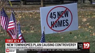 North Olmsted residents rally against proposed townhome development in historic district