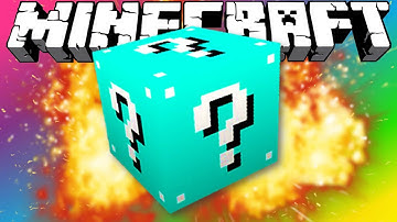 Minecraft | BLUE LUCKY BLOCK MOD! - (Crazy NEW Blocks!) | Mod Showcase