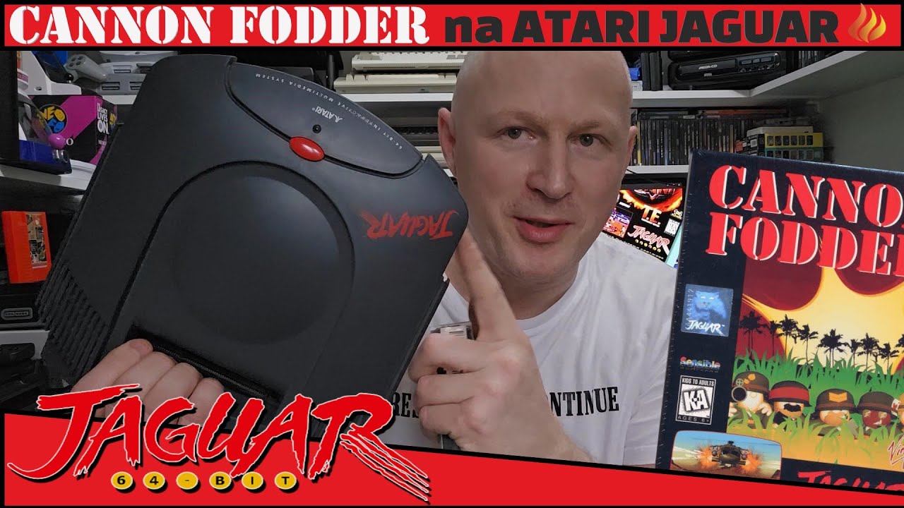 Cannon Fodder Sur Atari Jaguar - Jeu Complet (Très Bon état)