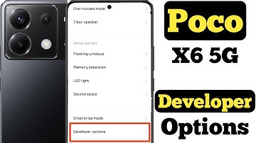 How to enable Developer Options in Poco X6 5G || Poco X6 5G me developer options kaise enable kare |