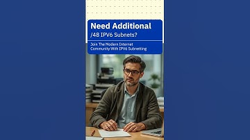 Get Your /48 IPV6 RIPE Subnet Today!