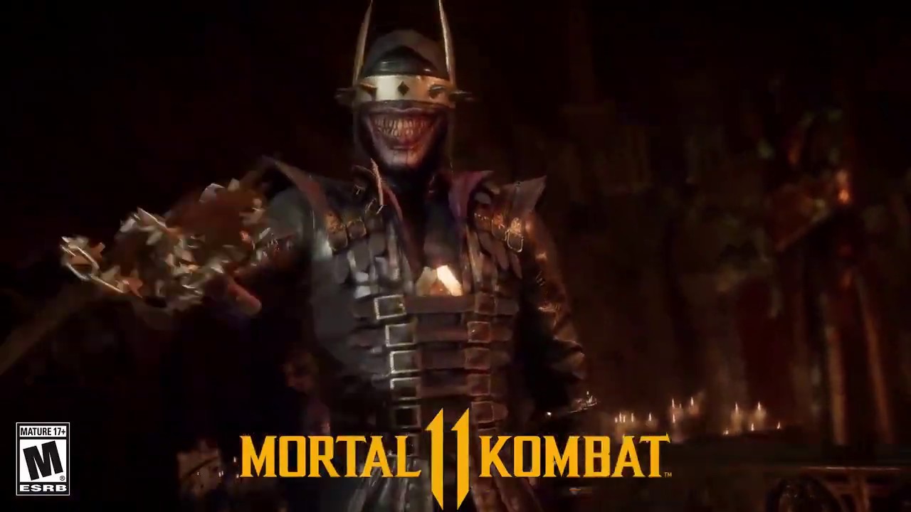 MK11 - New Joker Intro against the Batman who laughs Noob - YouTube
