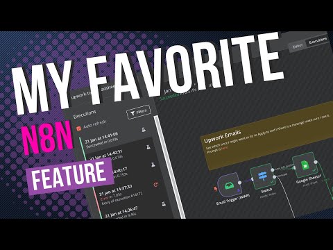 Execution History my Favorite Feature in #n8n