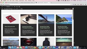 Genesis Sandbox Featured Content Widget in a responsive grid