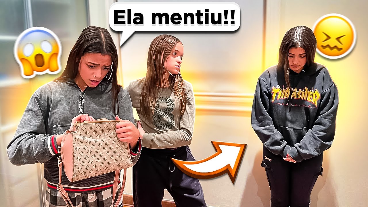 ELA ESTAVA MENTINDO!!