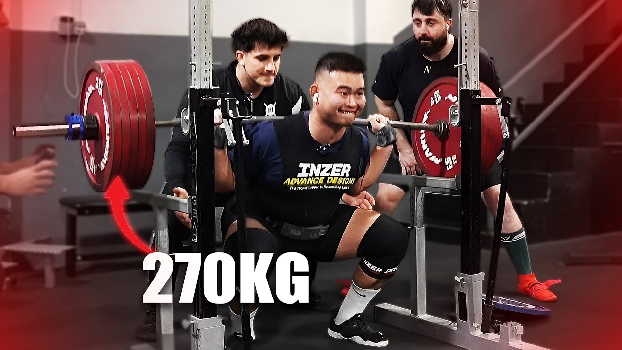 VUELO 270KG de SENTADILLA | 1 WEEK OUT