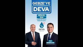 Deva Partisi Gebze Belediye Baskan Adayımız Mükail İzgi Seçim Şarkısı
