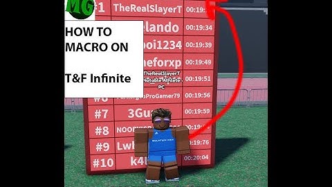 Track & Field: Infinite - MACRO TUTORIAL (educational)