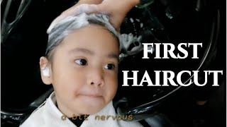 MY DAUGHTER'S FIRST HAIRCUT (emotional) | mom vlog