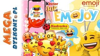 KINDER JOY 🎵 Emojoy Music Zabawki 🎵Jajka Niespodzianki z Biedronki screenshot 4