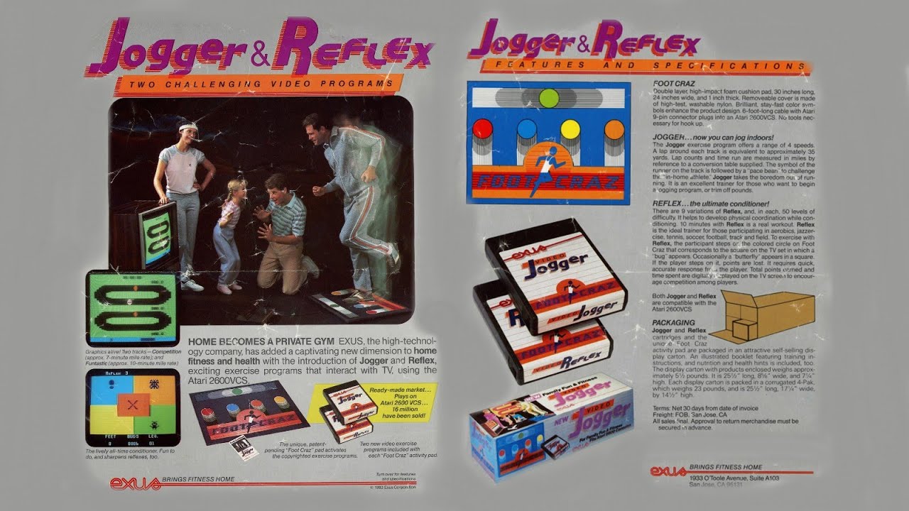 Atari 2600 Video Jogger Speedrun/Longplay (Multiple Records) 