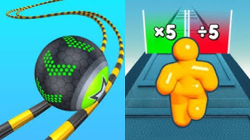 Going Balls vs Tall Man Run - All Level Gameplay Android,iOS - NEW APK UPDATE GAMEPLAY