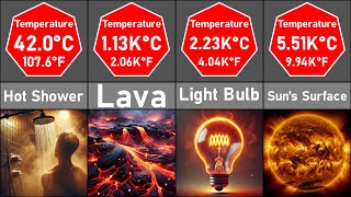 Hottest Things in the Universe Comparison