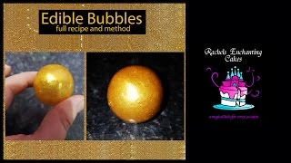 How To Make Edible Gelatin Bubbles