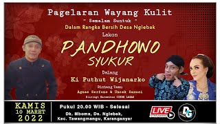 Live Wayang Kulit ~ PANDHAWA SYUKUR ~ Ki Puthut Wiajanarko BT Uncek & Agnes Zerfoso