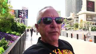 Walking on Las Vegas Bld.