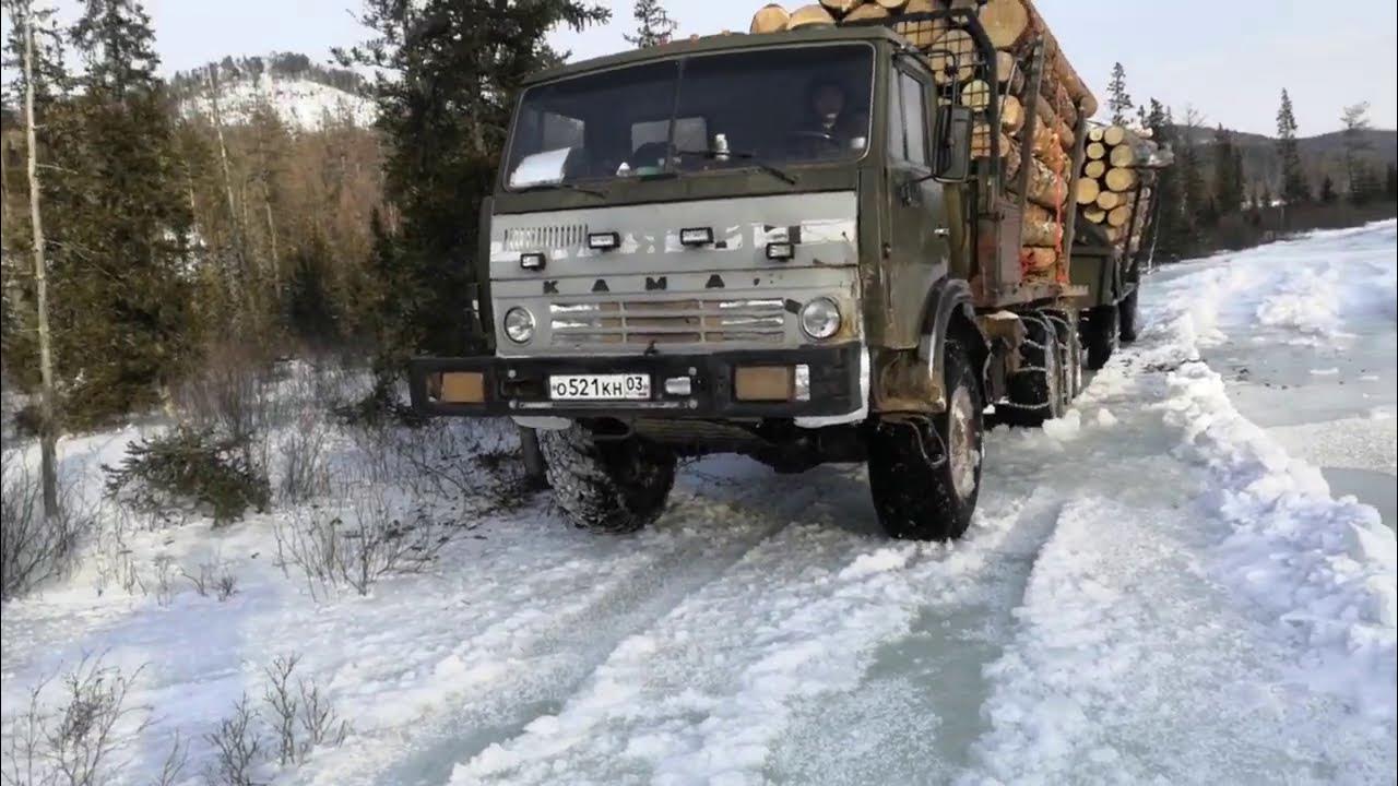 Урал 4320 на зимнике