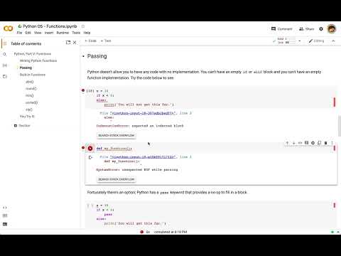 CS1520 Lecture 02e: Python Functions in Colab - calling and writing functions
