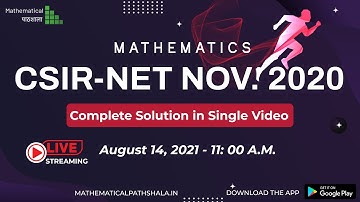 CSIR-NET NOV. 2020 COMPLETE SOLUTION IN ONE VIDEO | MANISH SIR AND PRASHANT SIR TOGETHER