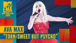 Ava Max – Torn / Sweet But Psycho (Live) / Mtv Ema 2019