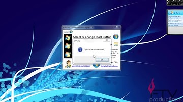 How to Change Your Windows 7/Vista Start Orb/Button