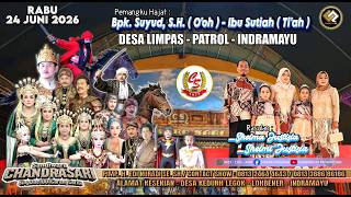 🔴Live Siang Chandra Sari | Hajatnya Bpk. Suyud, S.H. ( O'oh ) - Ibu Sutiah ( Ti'ah ) Limpas - Patrol