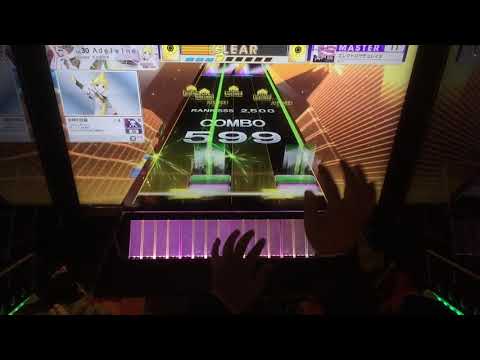 【CHUNITHM】エレクトロサチュレイタ(MASTER)AJ 手元