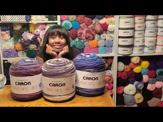 Lets Talk NEW YARN AGAIN / New Colors Caron Anniversary Cakes