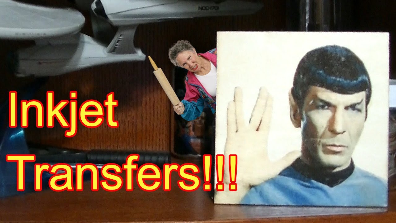 INKJET IMAGE TRANFERS -- Finally! | RixCanDoIt QT Paper