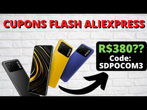 PROMOÇÃO ALIEXPRESS MARÇO – CUPONS DE DESCONTO