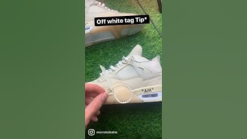 Adjusting Off White Tag. (Best Way)