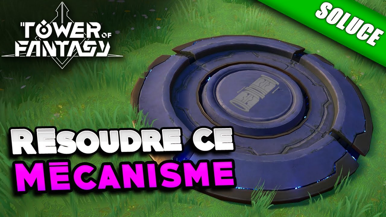 Plateforme à induction de colonne à omnium [Résoudre ce Puzzle] - Tower of Fantasy