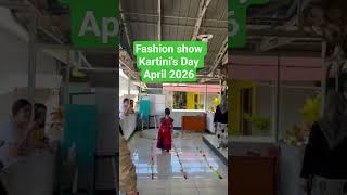 Fashion show anak paud memperingati hari Kartini, SPS PAUD NUR ISLAMI, Bengkayang.
