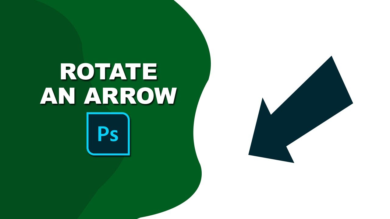 How to rotate an arrow in Photoshop