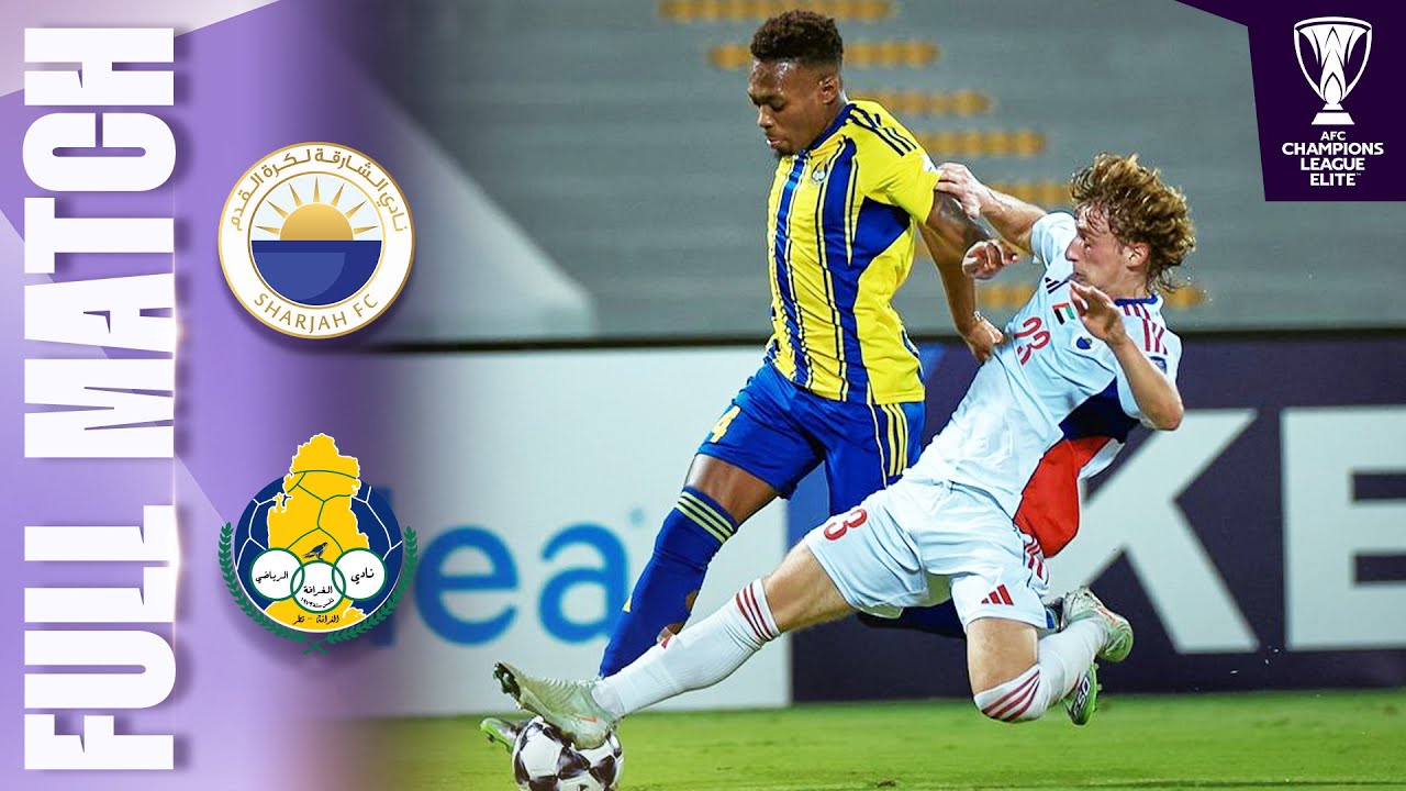 Sharjah FC 🇦🇪 vs Al Gharafa 🇶🇦 | Full Match | AFC Champions League ...