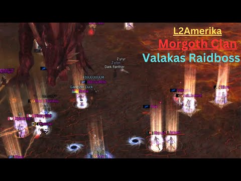 Morgoth PvP Party - Valakas Raidboss Activity! Some got Demoted Sad! - Amerika High Five PvP