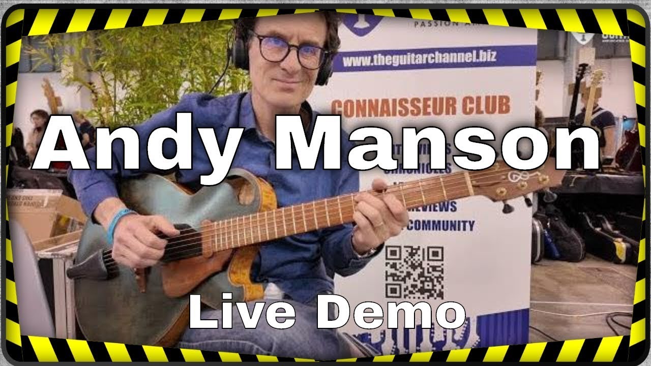 Andy Manson Guitar demo - Guitar Show Padova 2024