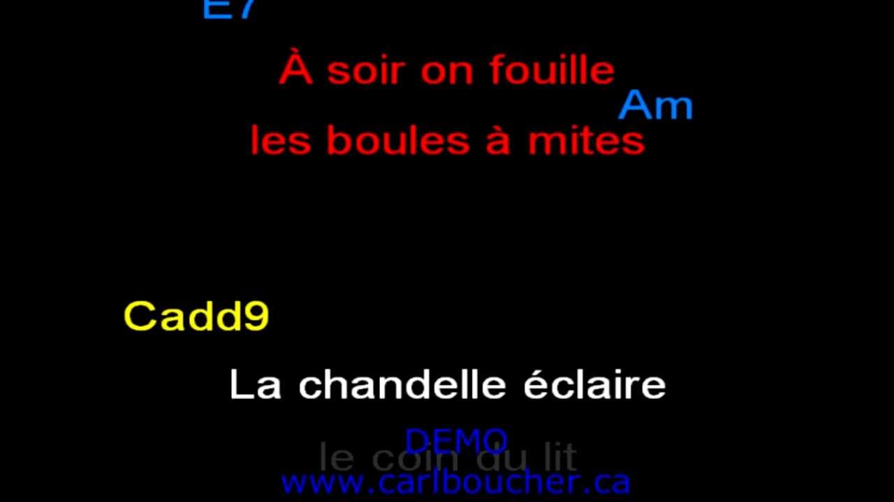 Watch Karaoke - Daniel Boucher - Boules à mites on YouTube Watch Karaoke - Daniel Boucher - Boules à mites on YouTube