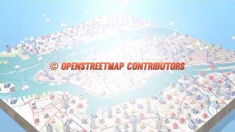 Lowpoly Map Element 3D After Effects Template