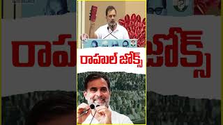 రాహుల్ జోక్స్ | Rahul Gandhi |  V6 News