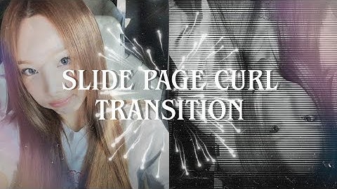 slide page curl transition tutorial on alight motion!!