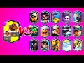 TOWER TEAM VS ALL LEGENDARY CARDS | Clash Royale