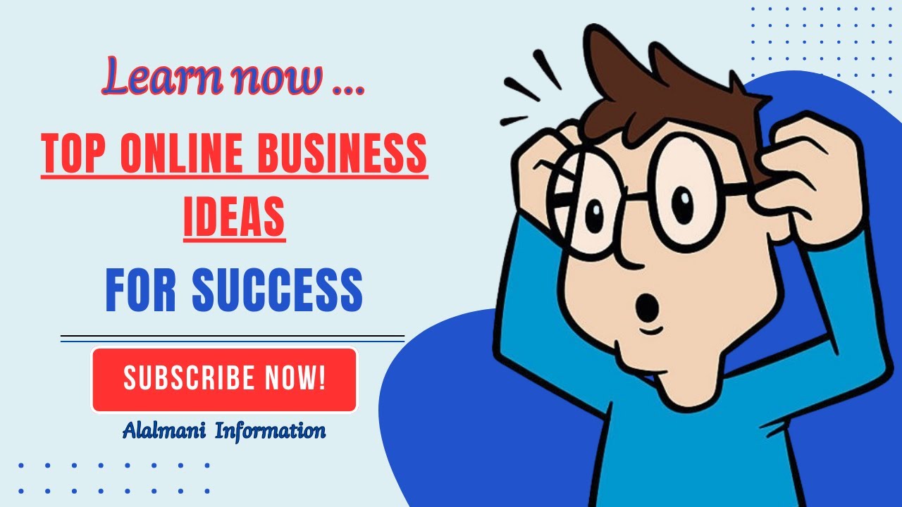 Learn now Top Online Business Ideas for Success - YouTube